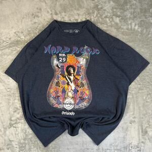 Hard Rock Cafe Sig Series 29 Jimi Hendrix  Tee T-Shirt Size 2XL St. Loris
